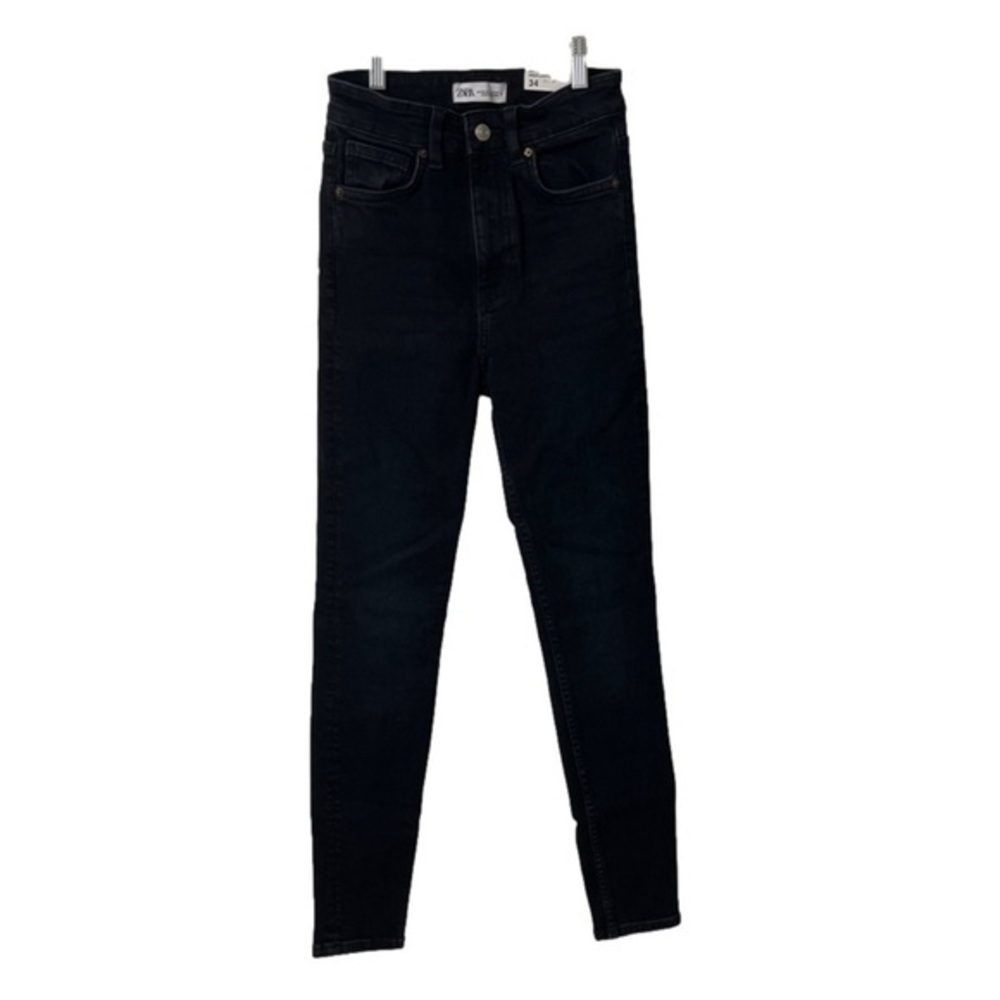⭐️ NWT Zara Hi-rise ankle length vintage skinny black jeans- size 2